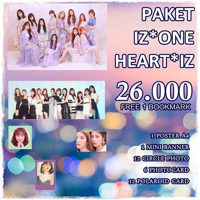 PAKET IZ*ONE HEART*IZ