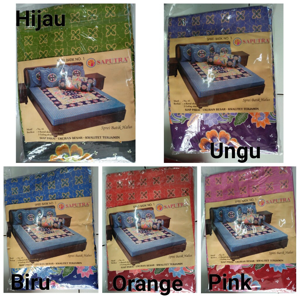 SPREI BATIK SAPUTRA 180