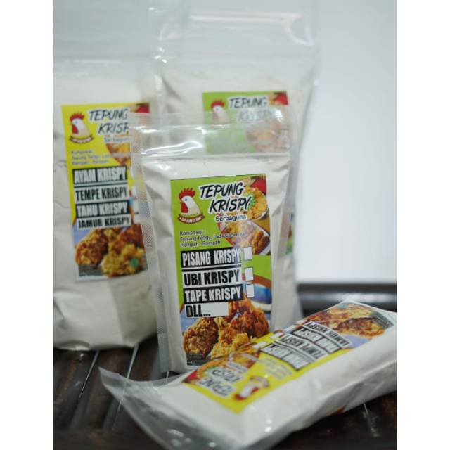 

(1Kg) Tepung Crispy Ayam ketawa Serbaguna
