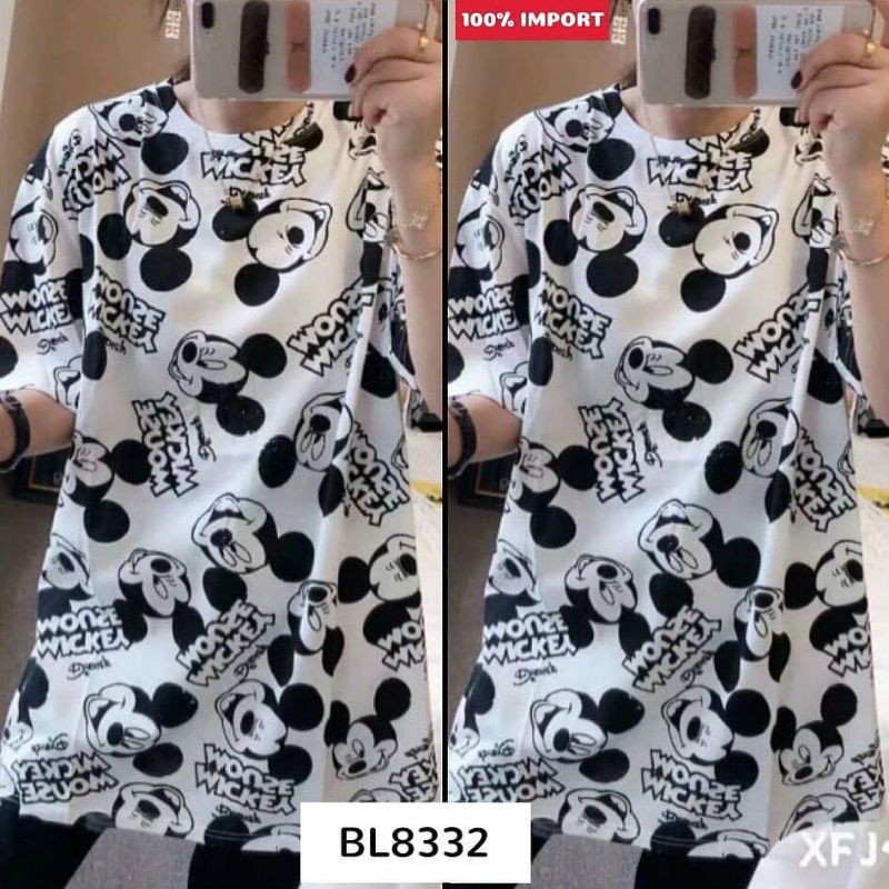 [ YF ] Disney Mickey Mouse Oversize T-Shirt