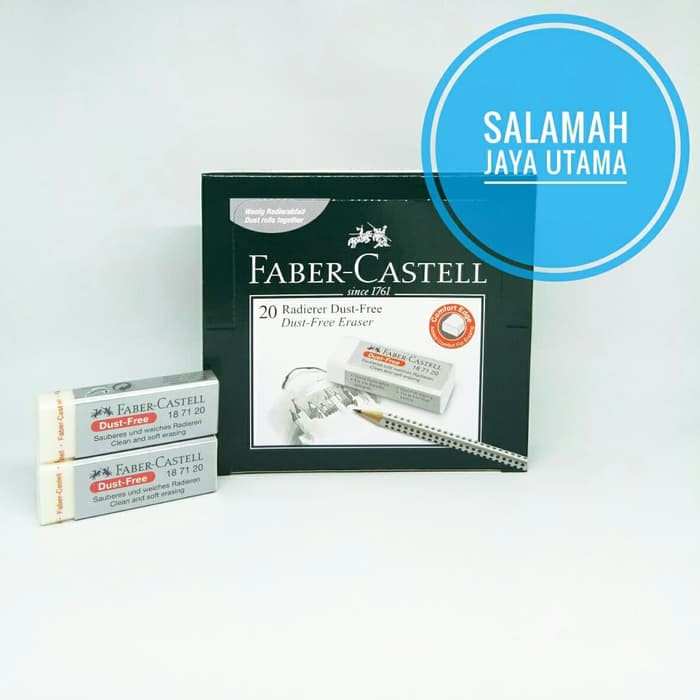 

Penghapus Faber Castell Putih Besar / Eraser Big White Faber Castell