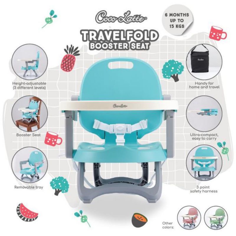 Makassar - Kursi Makan Bayi Cocolatte Travelfold Booster Seat