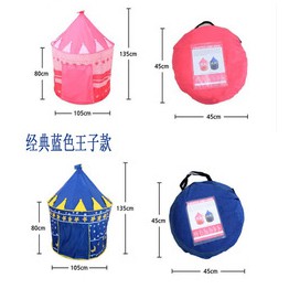 Tenda Bermain Anak Bentuk Istana Lucu Model Castle Kids Portable Tent