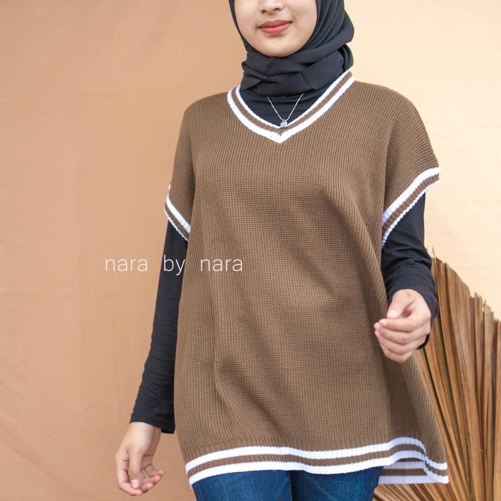 Nara Grosir - Pevita Vest | Fashion Terkini | Sweater Termurah