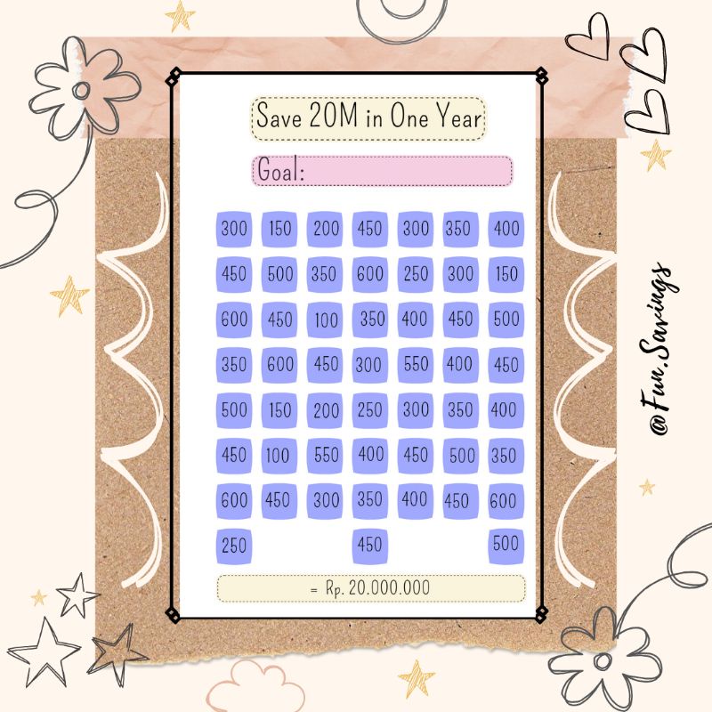 

[FUN] Isi Binder A6 | 20M in 1Year | Loose Leaf