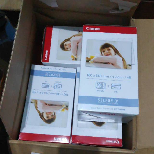 Canon paper selphy KP-108IN canon selphy KP108
