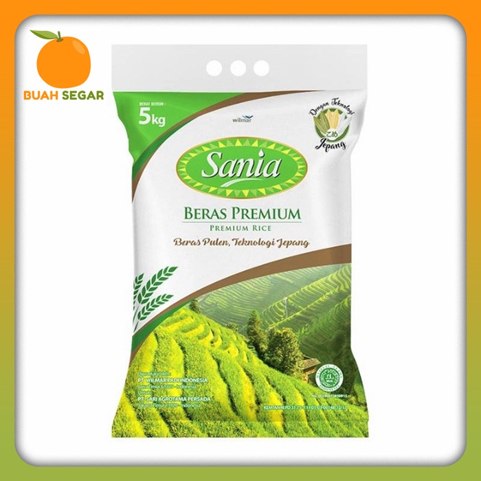 

978Eq0010W Sania Beras 5Kg / Beras 5Kg Murah W5Q40112