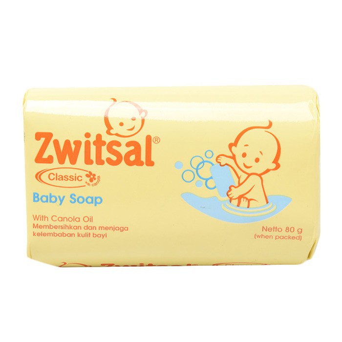 Zwitsal Baby Bar Soap Classic 80 G