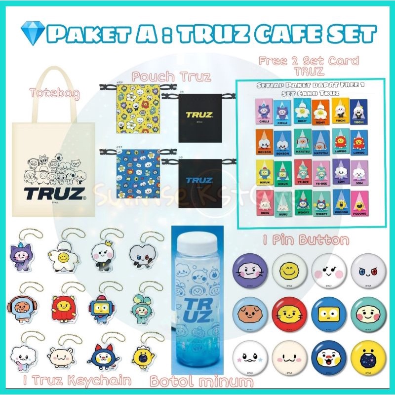 [OPEN PO] TREASURE TRUZ CAFE PAKET A&B