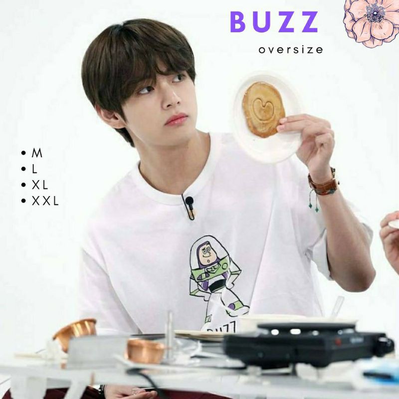 TSHIRT KAOS V BTS TAEHYUNG BUZZ