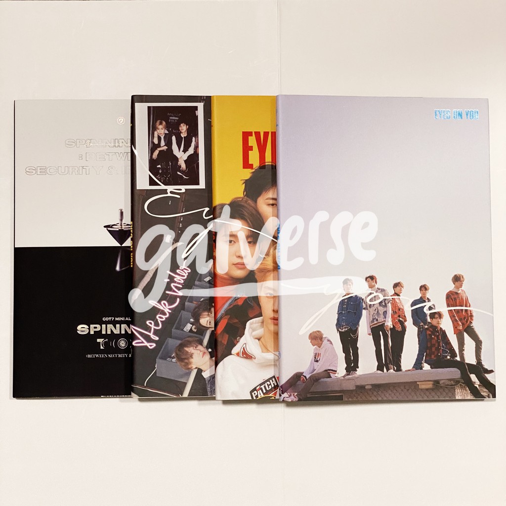 GOT7 Spinning Top, Eyes On You EOY Album Unsealed Mark Yugyeom Youngjae ST