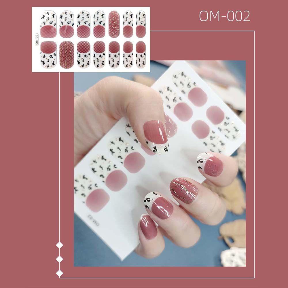 Mxbeauty Stiker Nail Art Fashion Bulan Bintang Sepuhan Perekat Stiker Manikur Aksesoris Nail Art Dekorasi