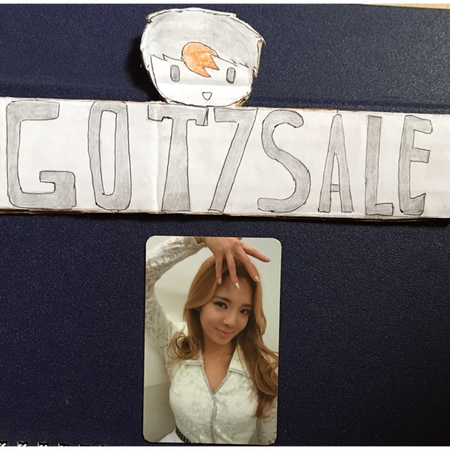 Snsd photocard hyoyeon mr.taxi