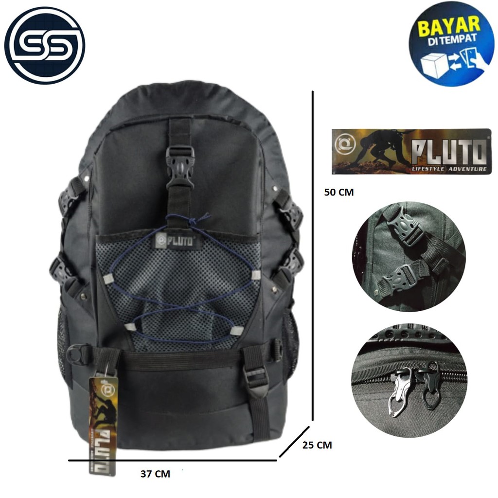 TAS RANSEL GUNUNG PLUTO / TAS RANSEL GUNUNG ORIGINAL /TAS RANSEL GUNUNG BERKUALITAS