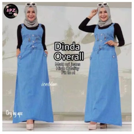 NEW!! DINDA OVERALL MATT JEANS WASH