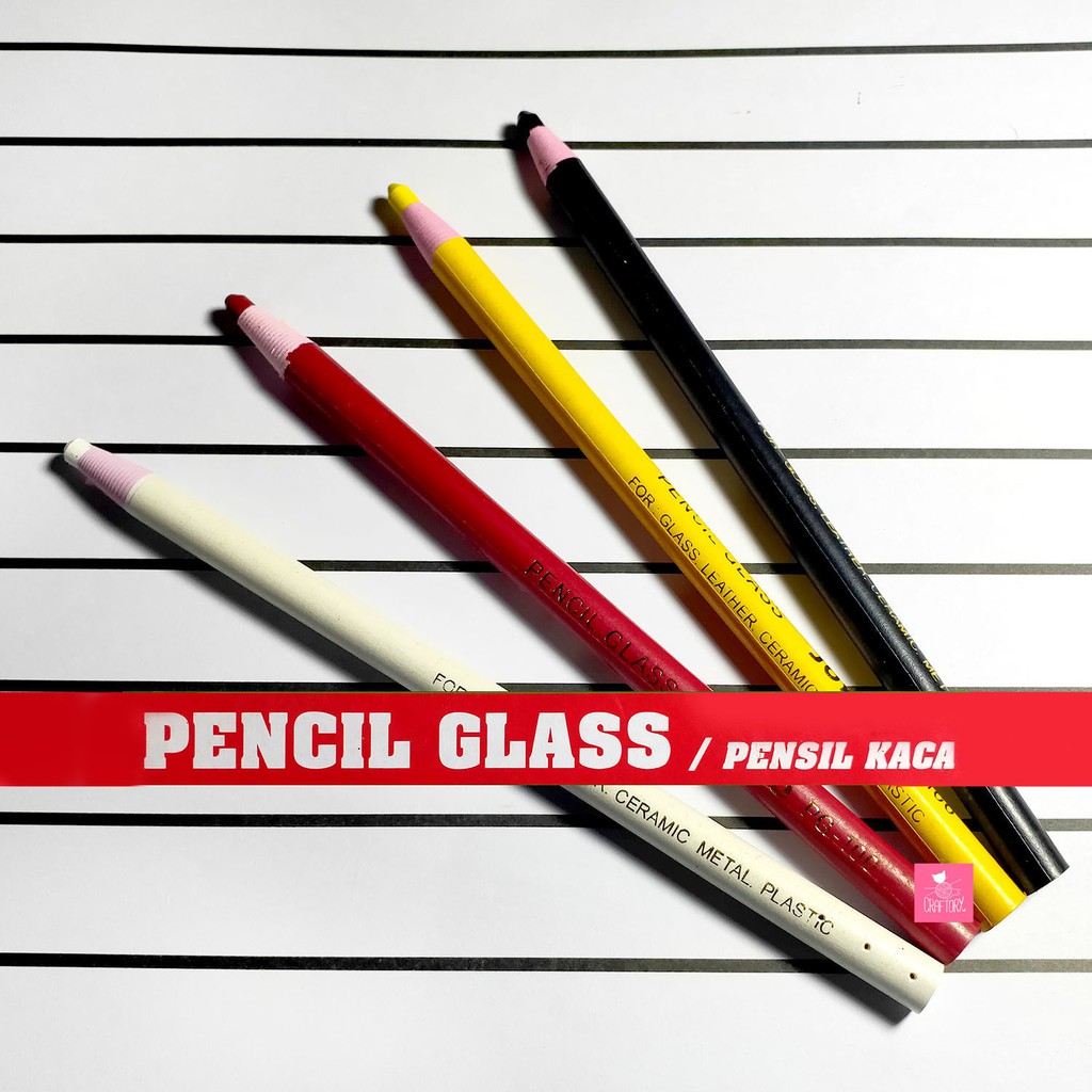 

JOYKO Pencil Glass Ceramic Metal Jahit Kain PG-100 Pensil Kaca Kulit Kayu Plastik Keramik PG100