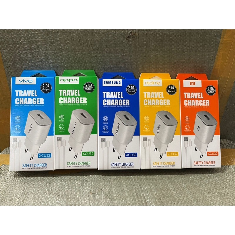 GROSIR TC INFINIX XCU32 Hot9 PLAY 2A PLUS KABEL MICRO SMART IC XCU-32