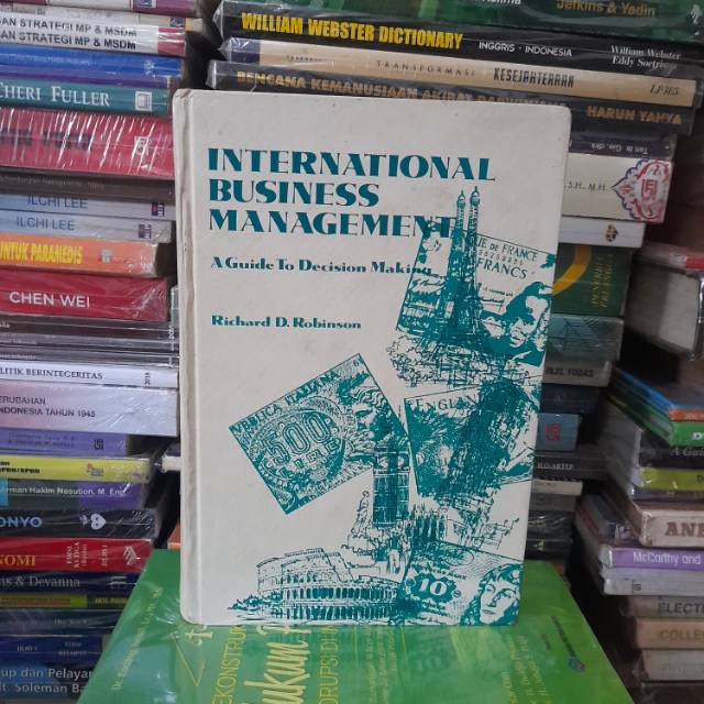 

Original Hardcover Buku Import International Business Management By Richard D Robinson