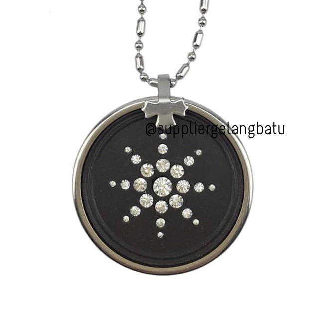 SUPPLIER Kalung quantum Pendant Permata/kalung kesehatan bersertifikat pria wanita aksesoris fashion