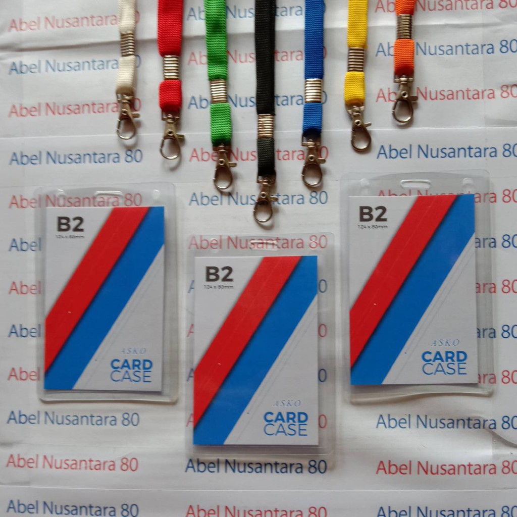 

Paket Card Case B2 dengan Tali Kait Besi 1cm