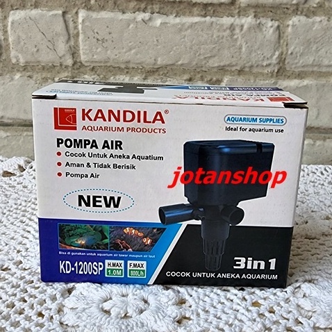 KANDILA KD SP1200 SP 1200 1200SP MESIN POMPA 3in1 FILTER POWER HEAD AQUARIUM AQUASCAPE