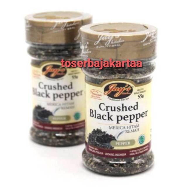 

Jay's Crushed Black Pepper / Merica Hitam Remah
