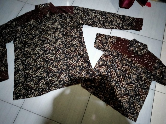 Batik Couple Seragam Keluarga Motif Mataram