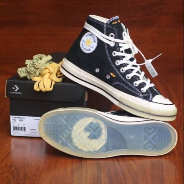 Converse Dr Woo High Black Sunset Gold