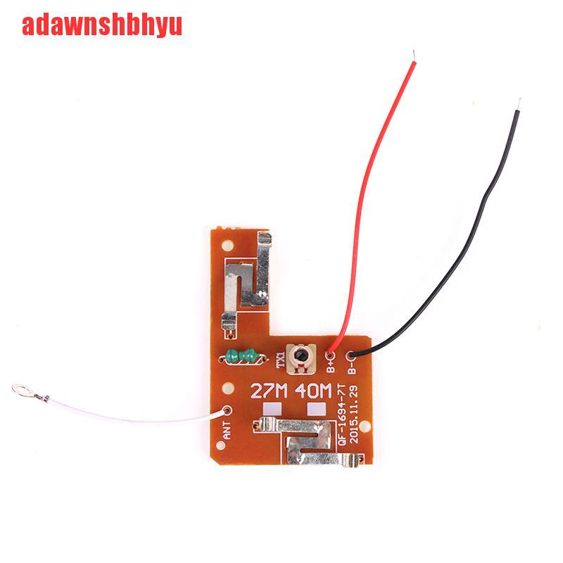 Papan Sirkuit Transmitter Pcb Dengan Remote Control 4ch 27mhz