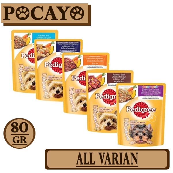 Pedigree Pouch All Varian 80gr