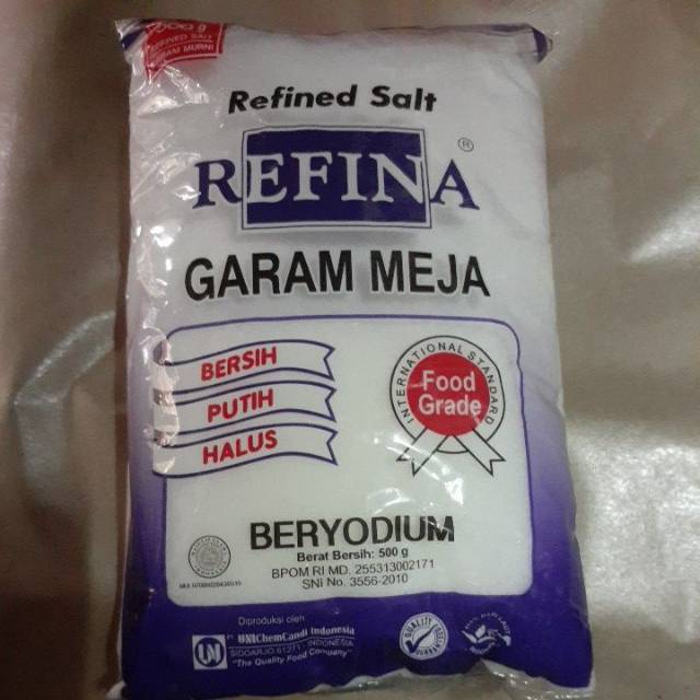 

Garam REFINA 500gram