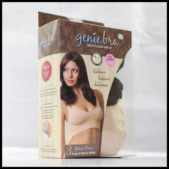 Spesial Genie Bra Classic Original Isi 3 Pcs 1 Bos / Genie Bra Klasik Original Murah