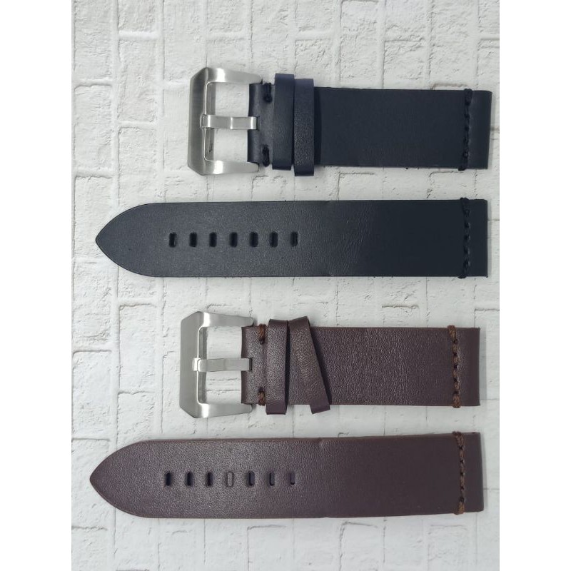 Tali Jam Tangan Kulit U-Boat Universal Uk 24mm - 26mm