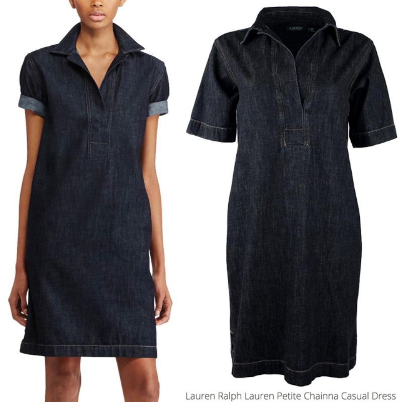ralph lauren denim casual dress