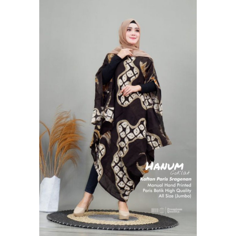 KAFTAN BATIK SOLO WANITA PRINTING