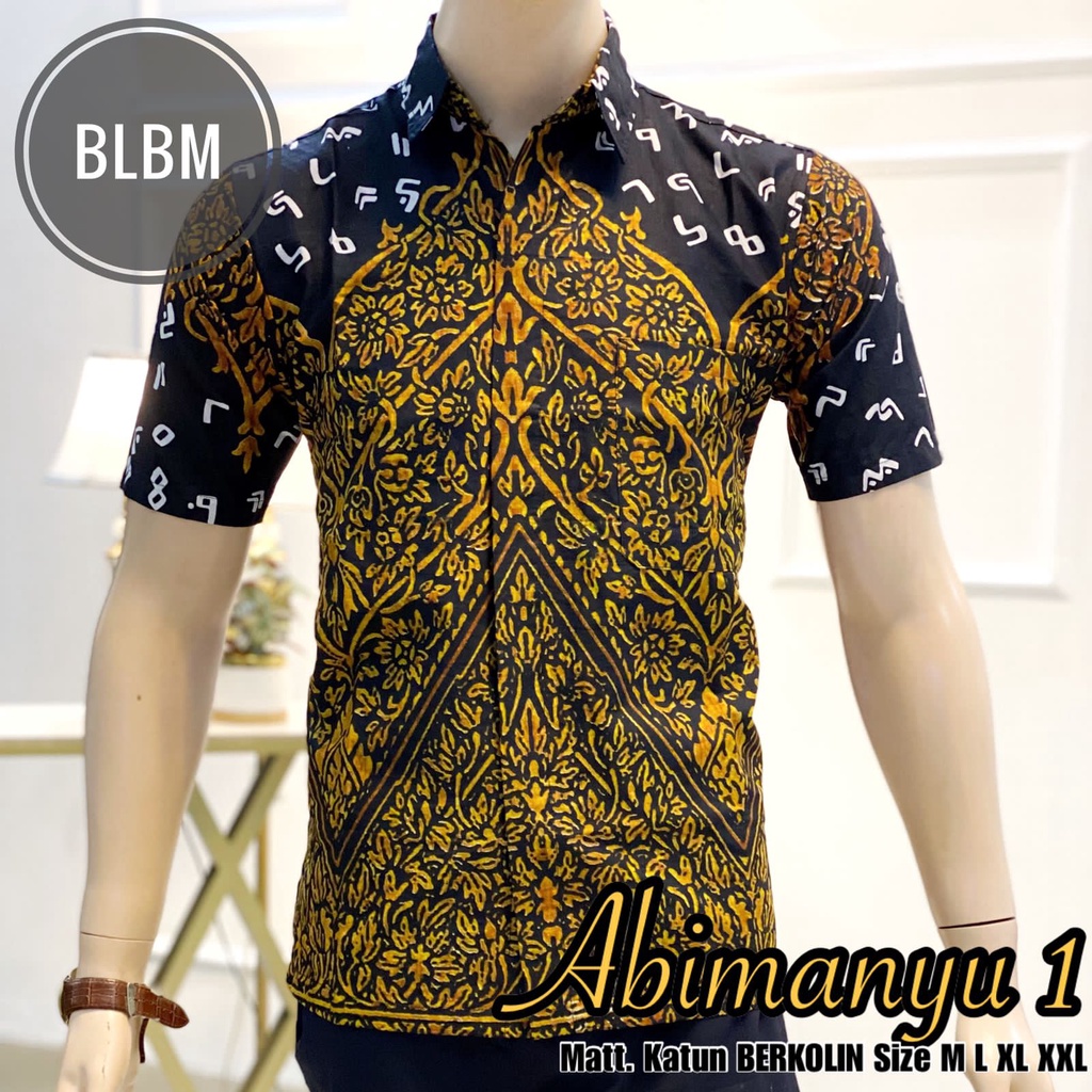 Jual Batik Abimanyu 1 By Batik Lanang Batik Lontara Batik Makassar Shopee Indonesia