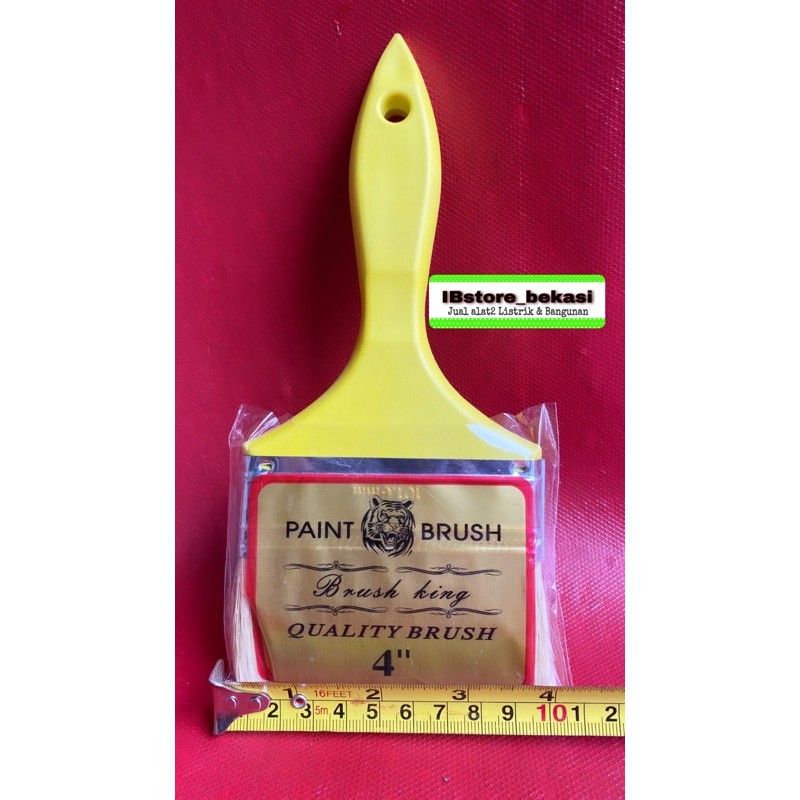 

Kuas cat gagang plastik 4 “