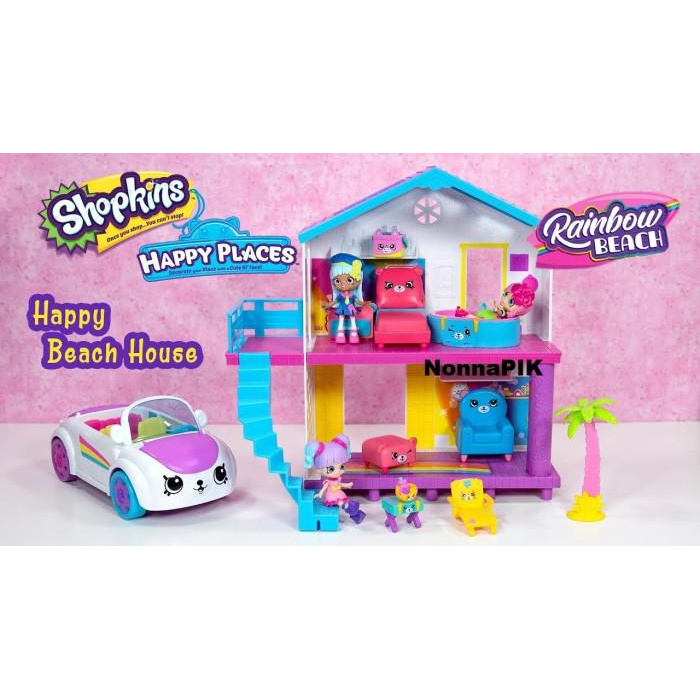 Shopkins Beach House Playset vlr.eng.br