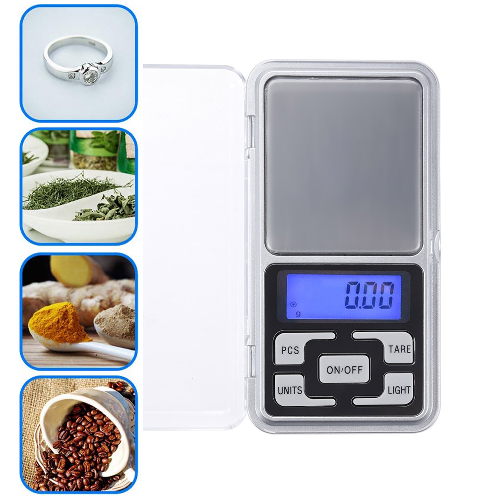 Mi.more Digital Pocket Scale- 0.01g/500g,0.1g / 500g Timbangan Digital Mini