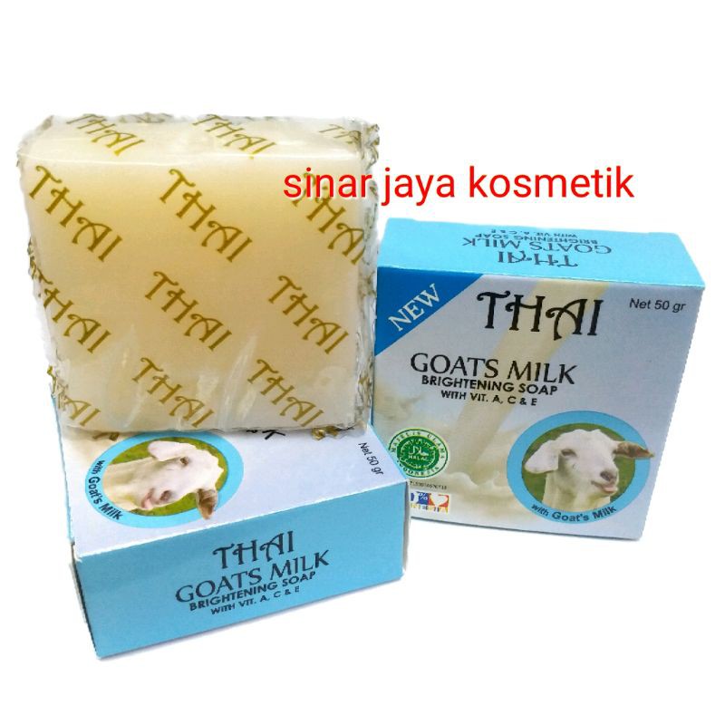 SABUN GOATS MILK THAI  // SABUN BRIGHTENING SOAP 50.g