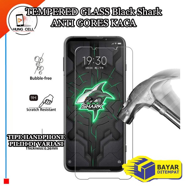 Tempered Glass Xiaomi Black Shark / Black Shark 2 Skywalker / Black Shark 3 / Hello Anti Gores Kaca