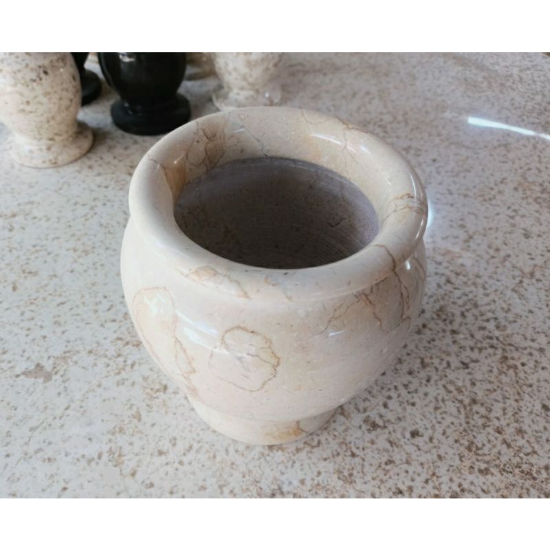Pot Bunga Batu Marmer