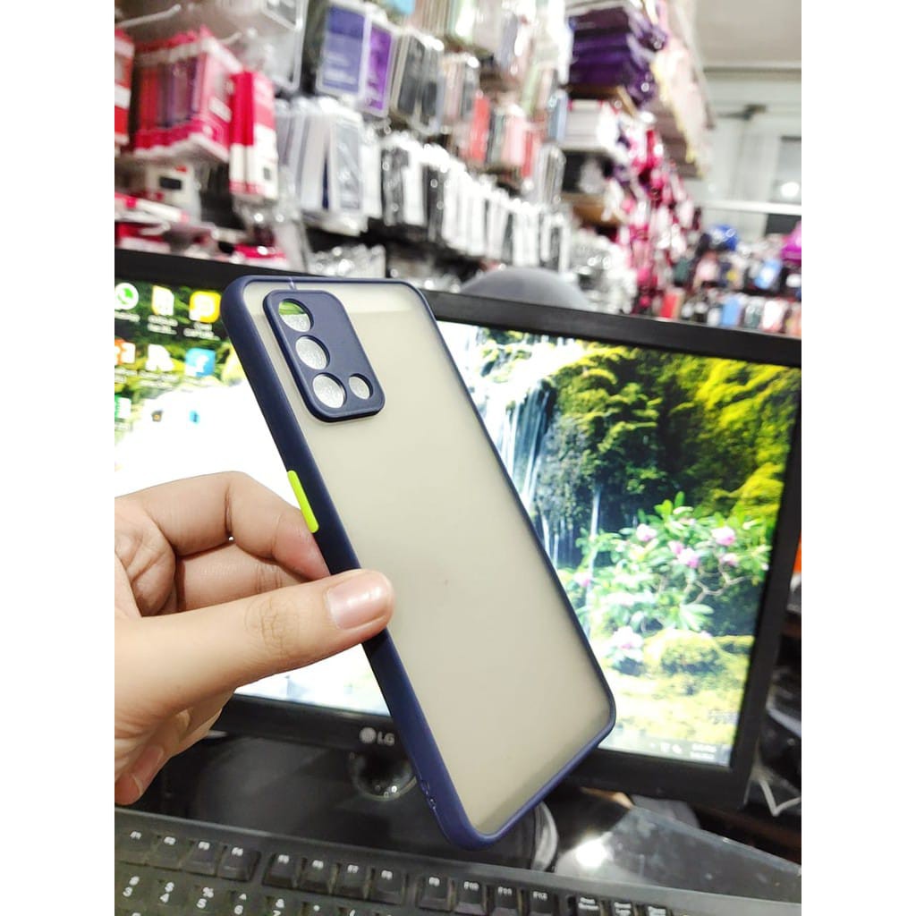 Bumper AERO CASE Oppo A74 4G F19 6.43 inch Hardcase My Choice List Warna Matte