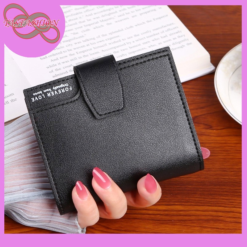 ⚘FASHION88⚘D26-1 Dompet Lipat PENDEK Wanita Trendy Murah/dompet wanita mini murah real pic-6