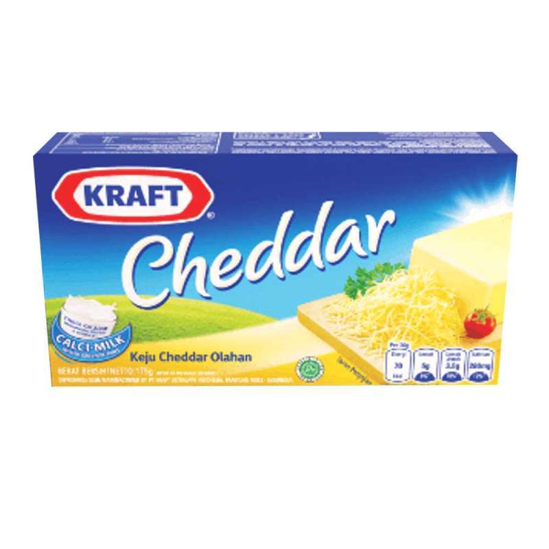 

KEJU KRAFT CHEDDAR 165GRAM MURAH