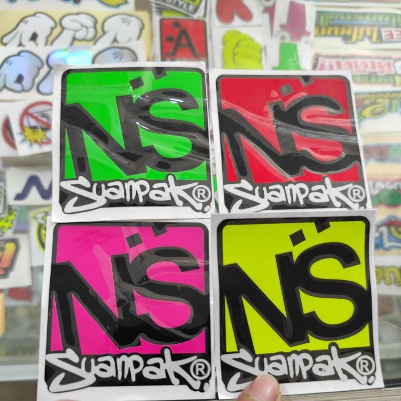 Stiker NS Suanpak Kotak