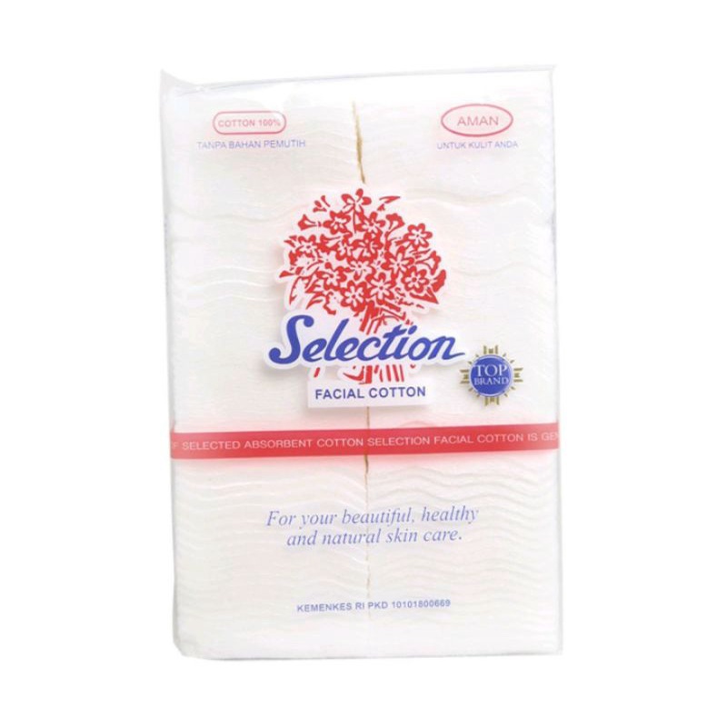 Kapas Wajah Selection 75gr  / Kapas Pembersih Kecantikan Facial Cotton Murah