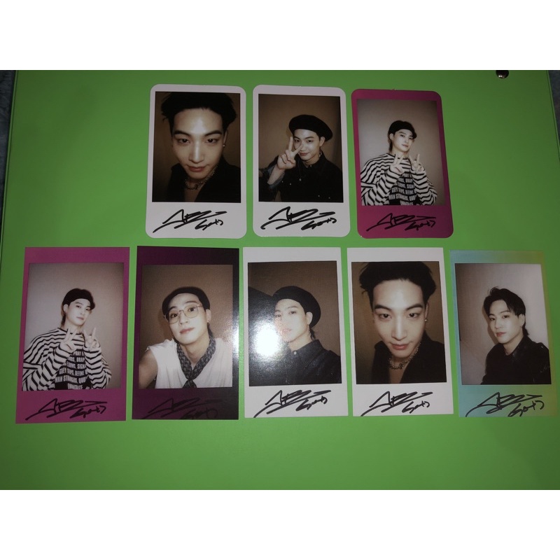 GOT7 JAY B JB POLAROID FROM KNIGHT MAGAZINE PHOTOCARD PC