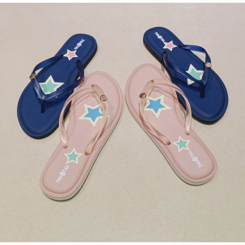 Bata Pata-Pata Sandal Wanita Ulfa Blue/Pink-5729152/5725152