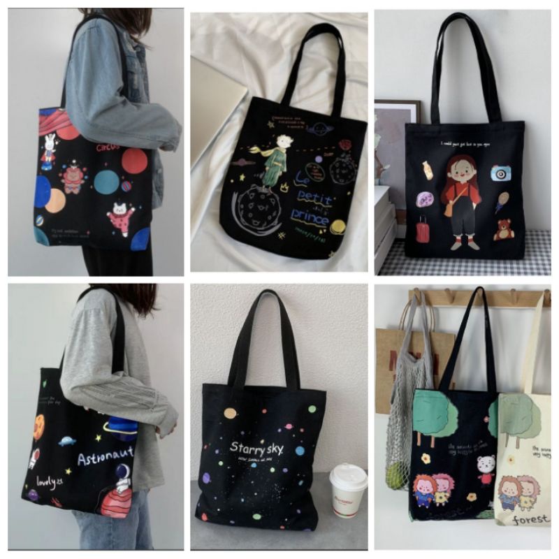 Totebag Full Colour Pakai Resleting